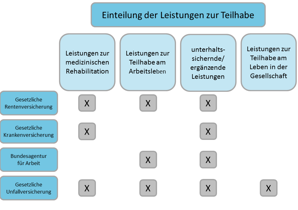 Leistungen zur Teilhabe